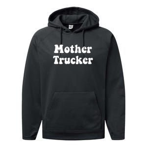 Mother Trucker Performance Fleece Hoodie