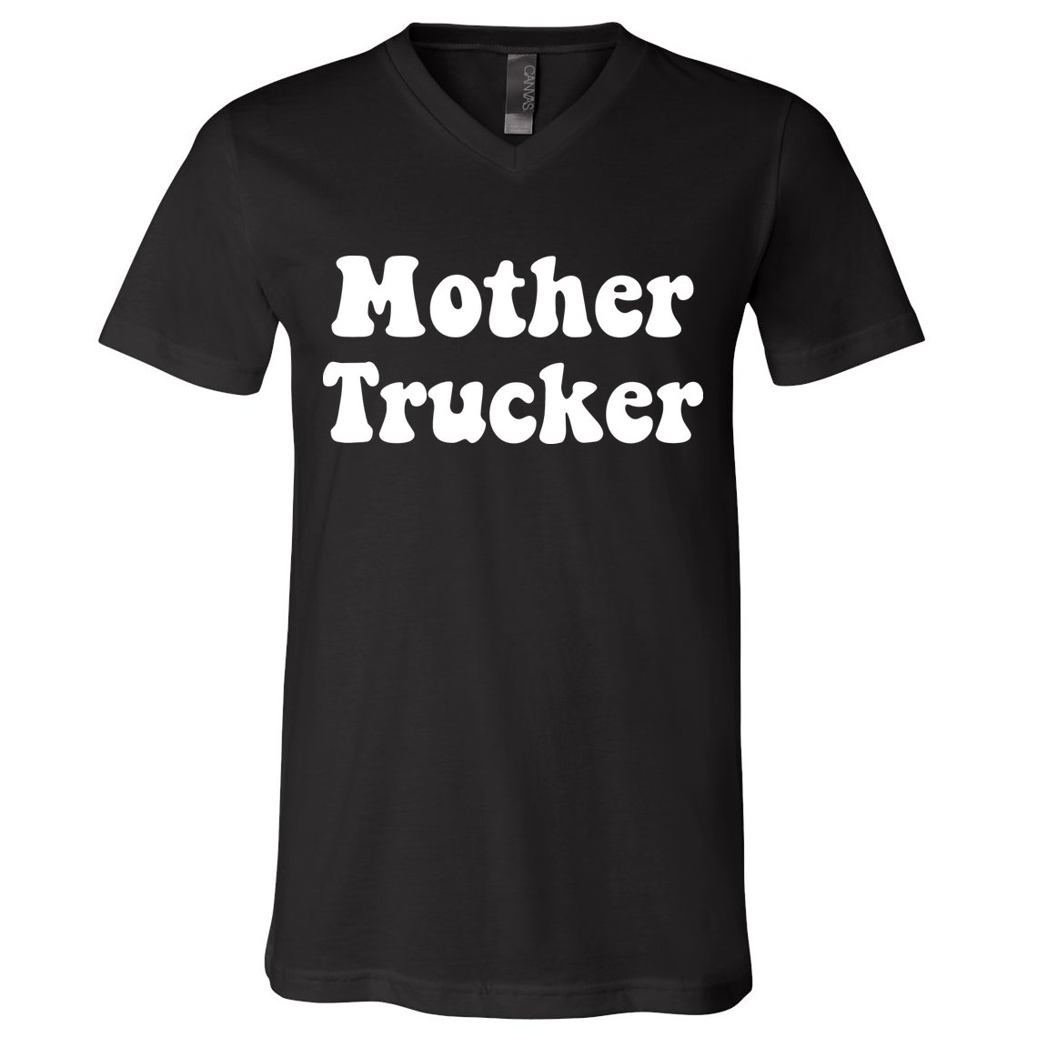 Mother Trucker V-Neck T-Shirt