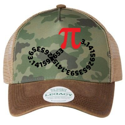 Math Teacher Mathematics Pi Symbol Pi Happy Pi Day Infinity Gift Legacy Tie Dye Trucker Hat