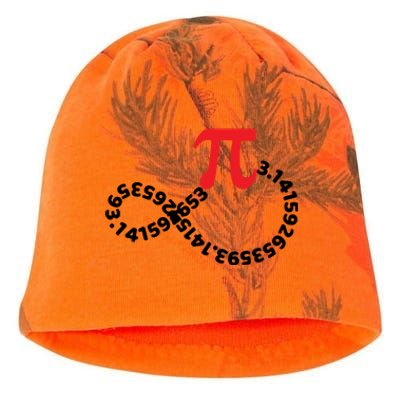 Math Teacher Mathematics Pi Symbol Pi Happy Pi Day Infinity Gift Kati - Camo Knit Beanie