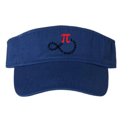 Math Teacher Mathematics Pi Symbol Pi Happy Pi Day Infinity Gift Valucap Bio-Washed Visor