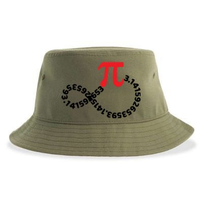 Math Teacher Mathematics Pi Symbol Pi Happy Pi Day Infinity Gift Sustainable Bucket Hat