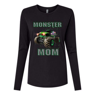 Monster Truck Mom Monster Truck Are My Jam Truck Lovers Cool Gift Womens Cotton Relaxed Long Sleeve T-Shirt