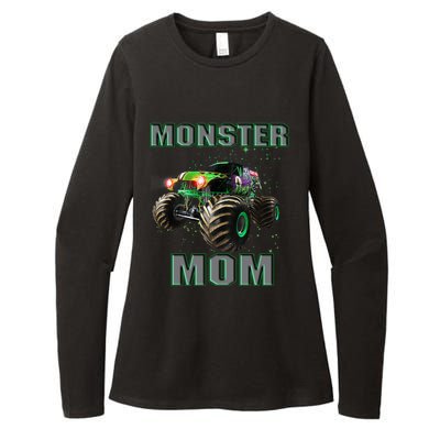 Monster Truck Mom Monster Truck Are My Jam Truck Lovers Cool Gift Womens CVC Long Sleeve Shirt