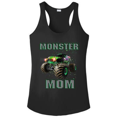 Monster Truck Mom Monster Truck Are My Jam Truck Lovers Cool Gift Ladies PosiCharge Competitor Racerback Tank