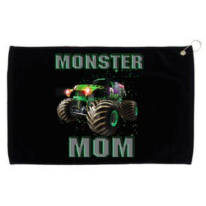 Monster Truck Mom Monster Truck Are My Jam Truck Lovers Cool Gift Grommeted Golf Towel