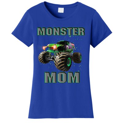 Monster Truck Mom Monster Truck Are My Jam Truck Lovers Cool Gift Women's T-Shirt