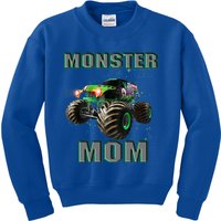 Monster Truck Mom Monster Truck Are My Jam Truck Lovers Cool Gift Kids Sweatshirt