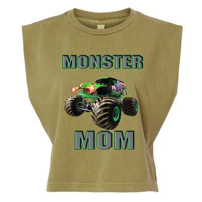 Monster Truck Mom Monster Truck Are My Jam Truck Lovers Cool Gift Garment-Dyed Women's Muscle Tee