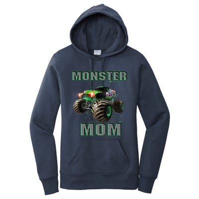 Monster Truck Mom Monster Truck Are My Jam Truck Lovers Cool Gift Women's Pullover Hoodie