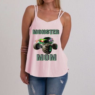 Monster Truck Mom Monster Truck Are My Jam Truck Lovers Cool Gift Women's Strappy Tank