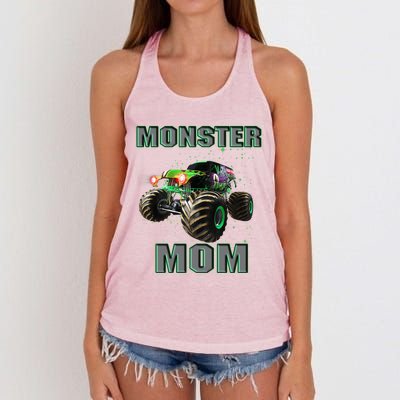 Monster Truck Mom Monster Truck Are My Jam Truck Lovers Cool Gift Women's Knotted Racerback Tank