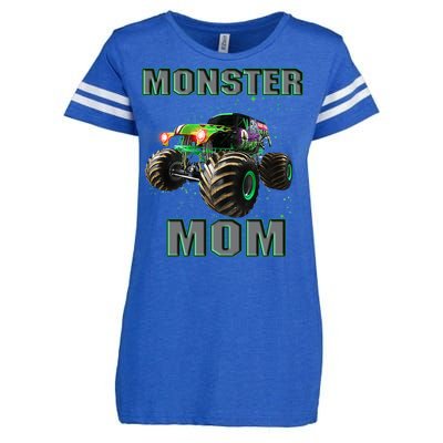 Monster Truck Mom Monster Truck Are My Jam Truck Lovers Cool Gift Enza Ladies Jersey Football T-Shirt