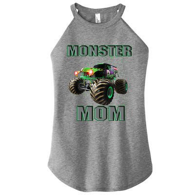 Monster Truck Mom Monster Truck Are My Jam Truck Lovers Cool Gift Women's Perfect Tri Rocker Tank