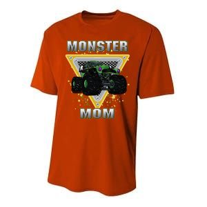 Monster Truck Mom Meaningful Gift Performance Sprint T-Shirt