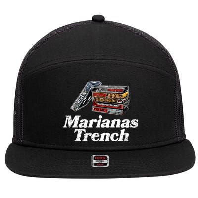 Marianas Trench Mt Eras 7 Panel Mesh Trucker Snapback Hat