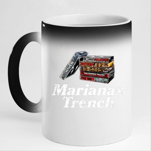 Marianas Trench Mt Eras 11oz Black Color Changing Mug