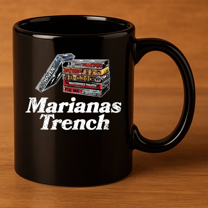 Marianas Trench Mt Eras 11oz C Handle Ceramic Mug