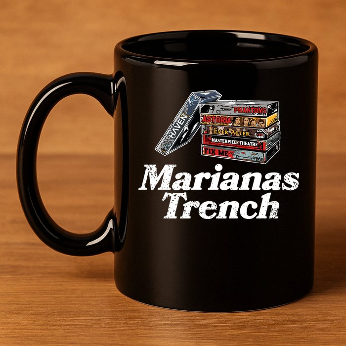 Marianas Trench Mt Eras 11oz C Handle Ceramic Mug