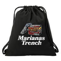 Marianas Trench Mt Eras Drawstring Bag