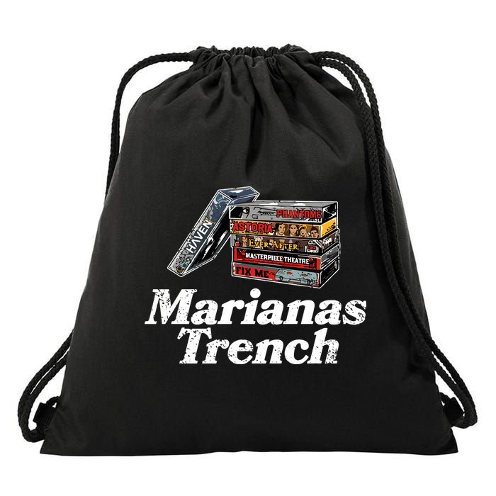 Marianas Trench Mt Eras Drawstring Bag