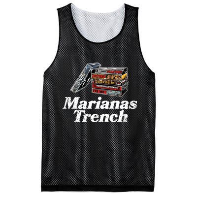 Marianas Trench Mt Eras Mesh Reversible Basketball Jersey Tank