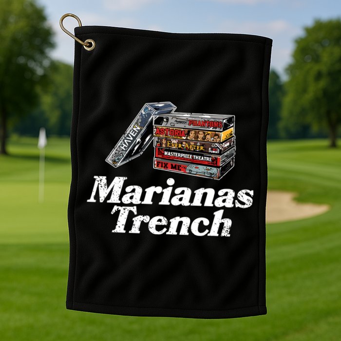 Marianas Trench Mt Eras Golf Towel