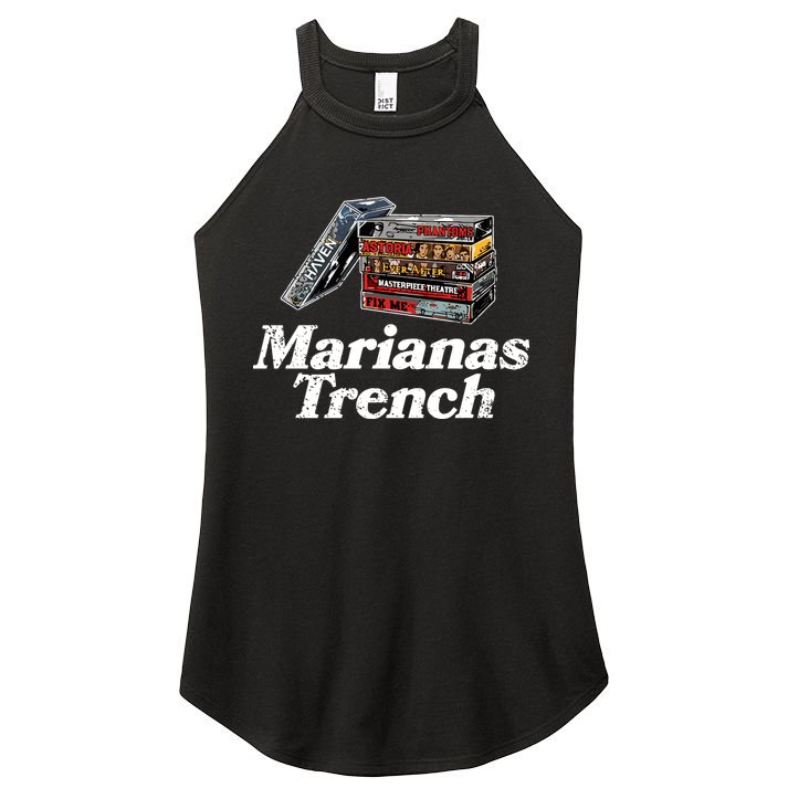 Marianas Trench Mt Eras Women's Perfect Tri Rocker Tank