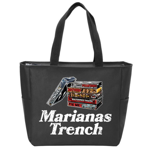 Marianas Trench Mt Eras Zip Tote Bag