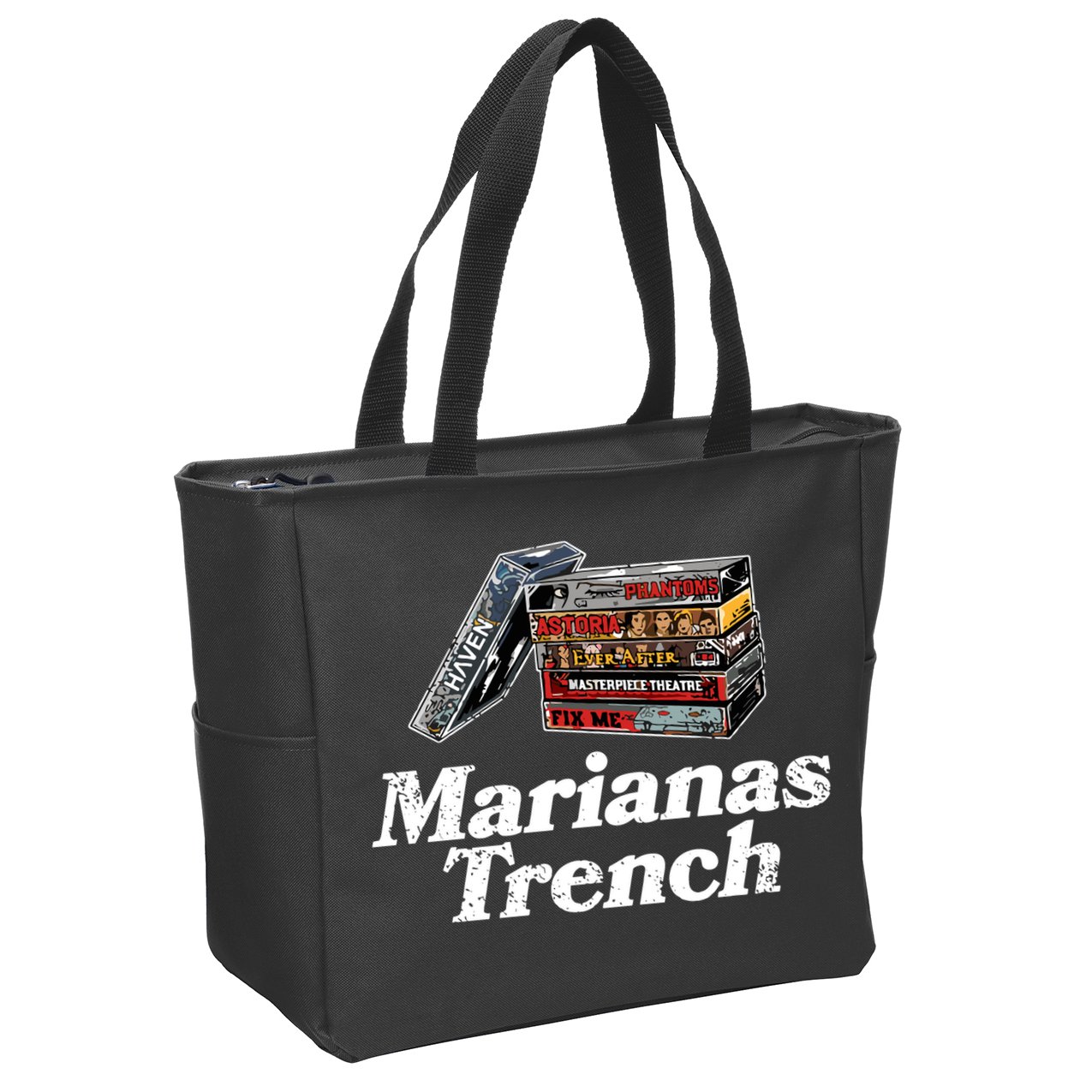Marianas Trench Mt Eras Zip Tote Bag