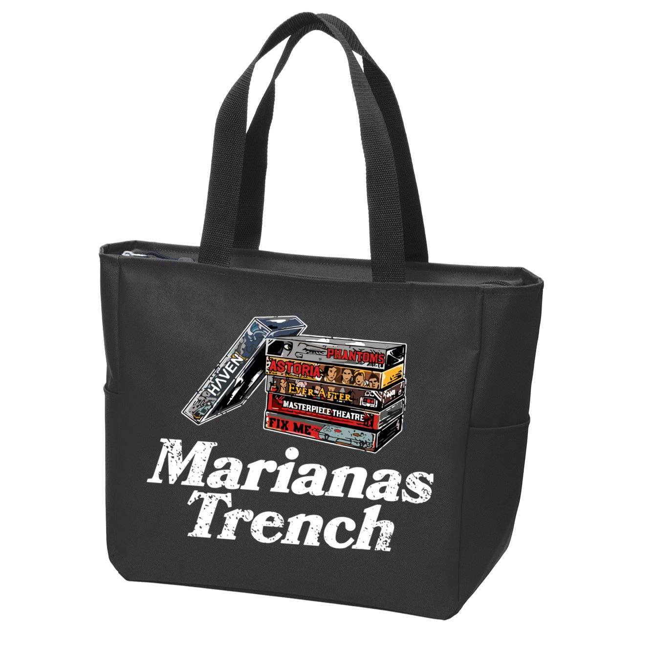 Marianas Trench Mt Eras Zip Tote Bag