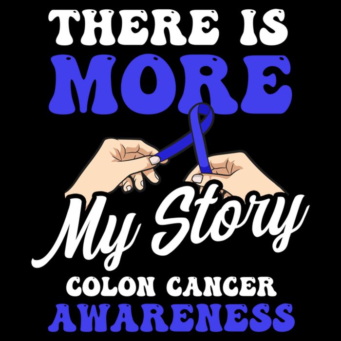 More To My Story Design Colon Cancer Awareness Gift Drawstring Bag
