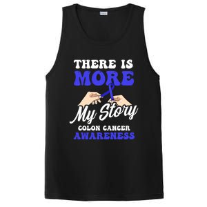 More To My Story Design Colon Cancer Awareness Gift PosiCharge Competitor Tank