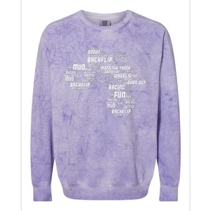 Monster Truck Colorblast Crewneck Sweatshirt