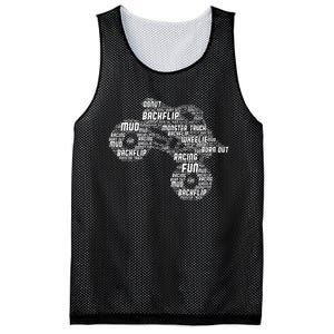 Monster Truck Mesh Reversible Basketball Jersey Tank