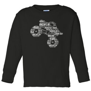 Monster Truck Toddler Long Sleeve Shirt