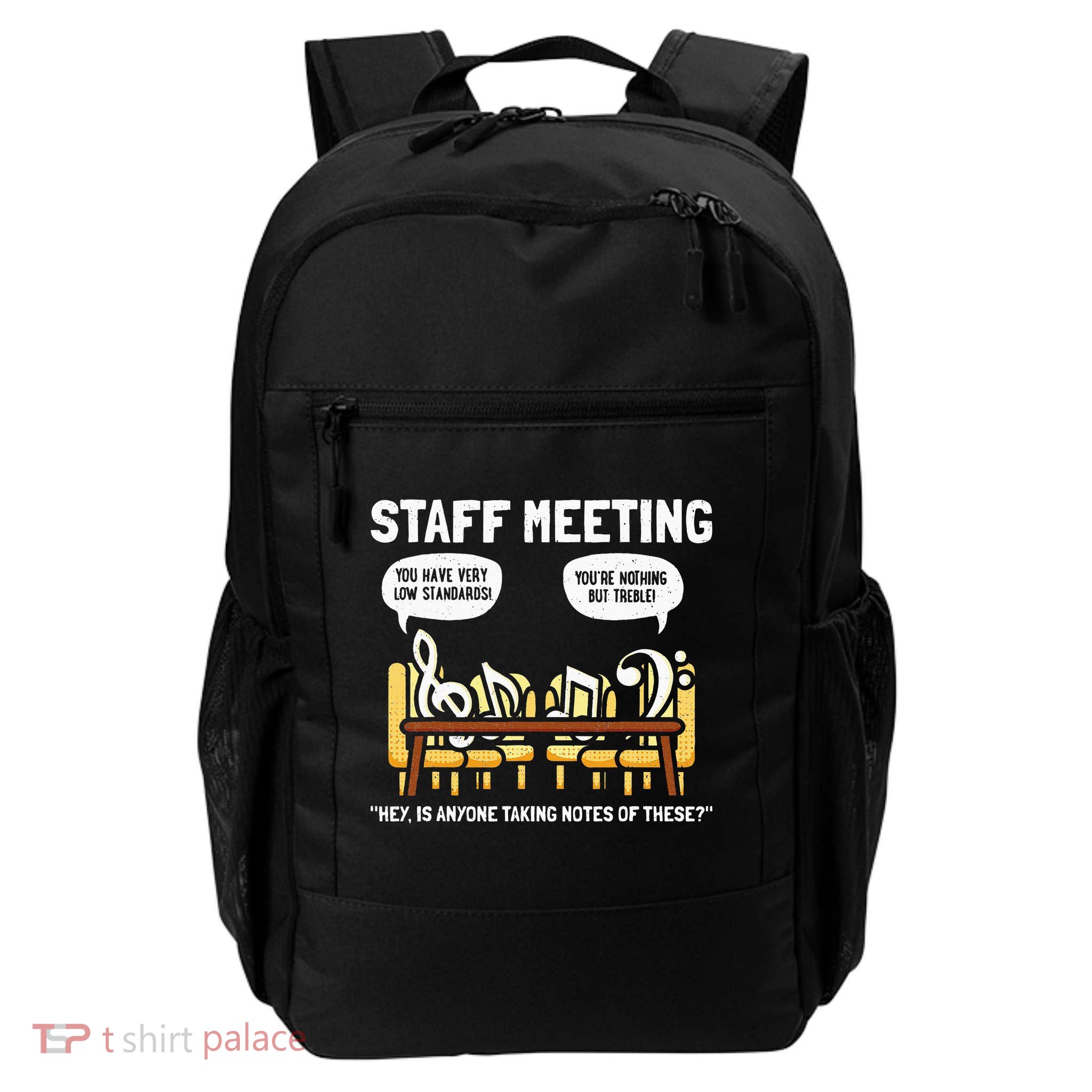 Music Theory Musician Music Teacher Funny Musical Notes Daily Commute Backpack