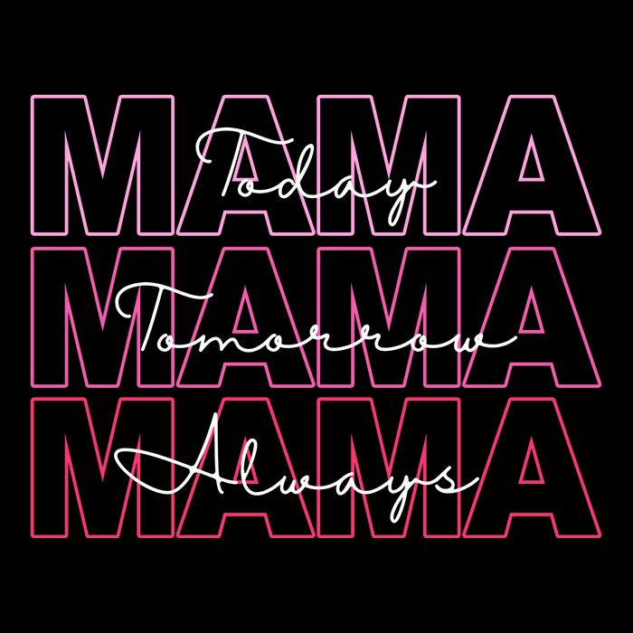 Mama Today Mama Tomorrow Mom Always Impact Tech Backpack