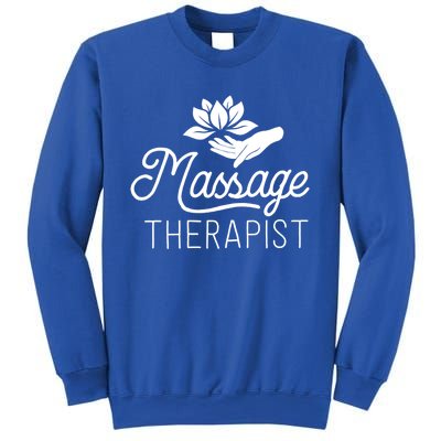 Massage Therapist Massage Therapy Gift Spa Meaningful Gift Funny Gift Sweatshirt