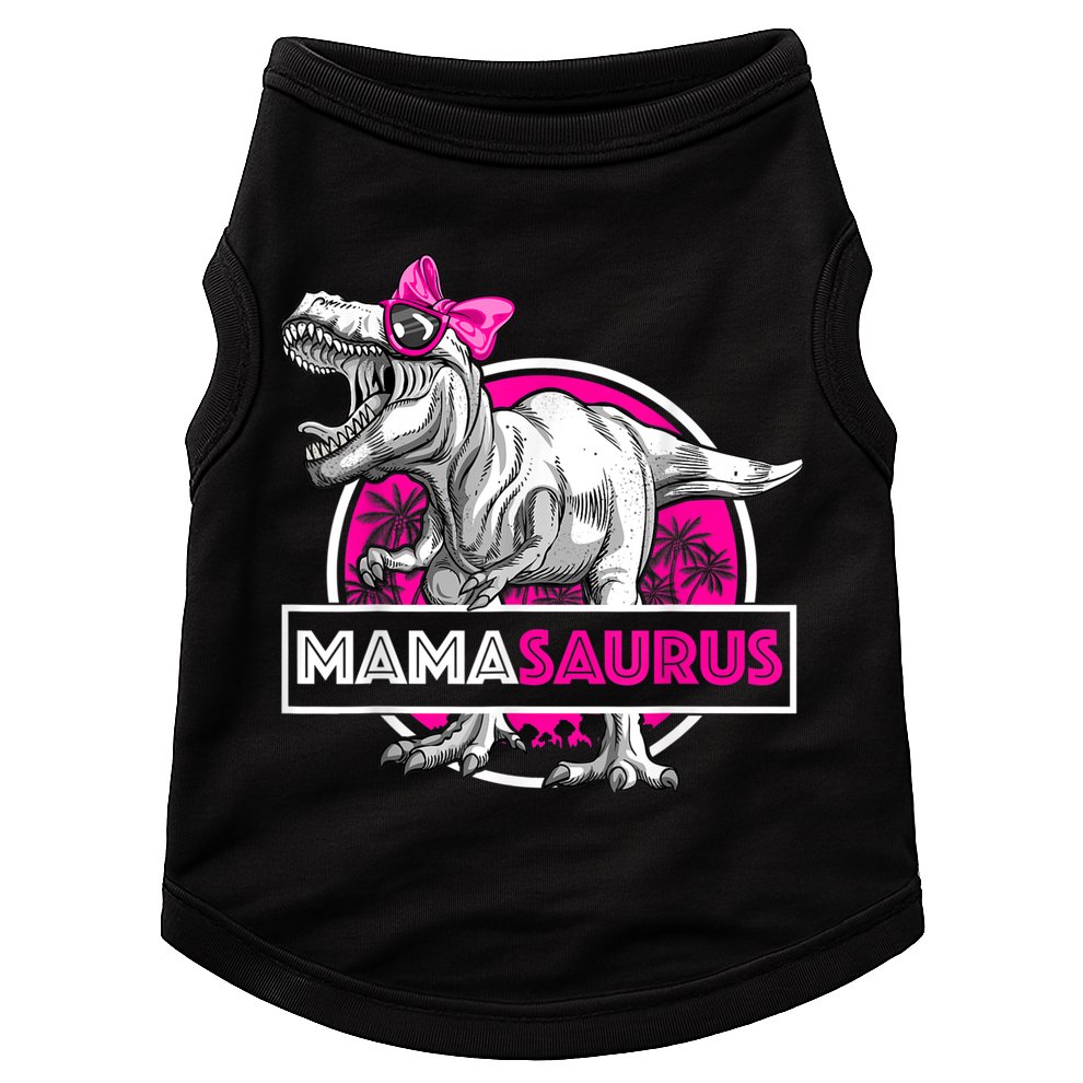 Mamasaurus TRex Matching Funny Mother Saurus Dinosaur Doggie Tank