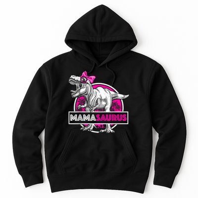 Mamasaurus TRex Matching Funny Mother Saurus Dinosaur Hoodie