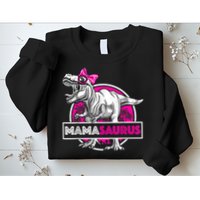 Mamasaurus TRex Matching Funny Mother Saurus Dinosaur Sweatshirt