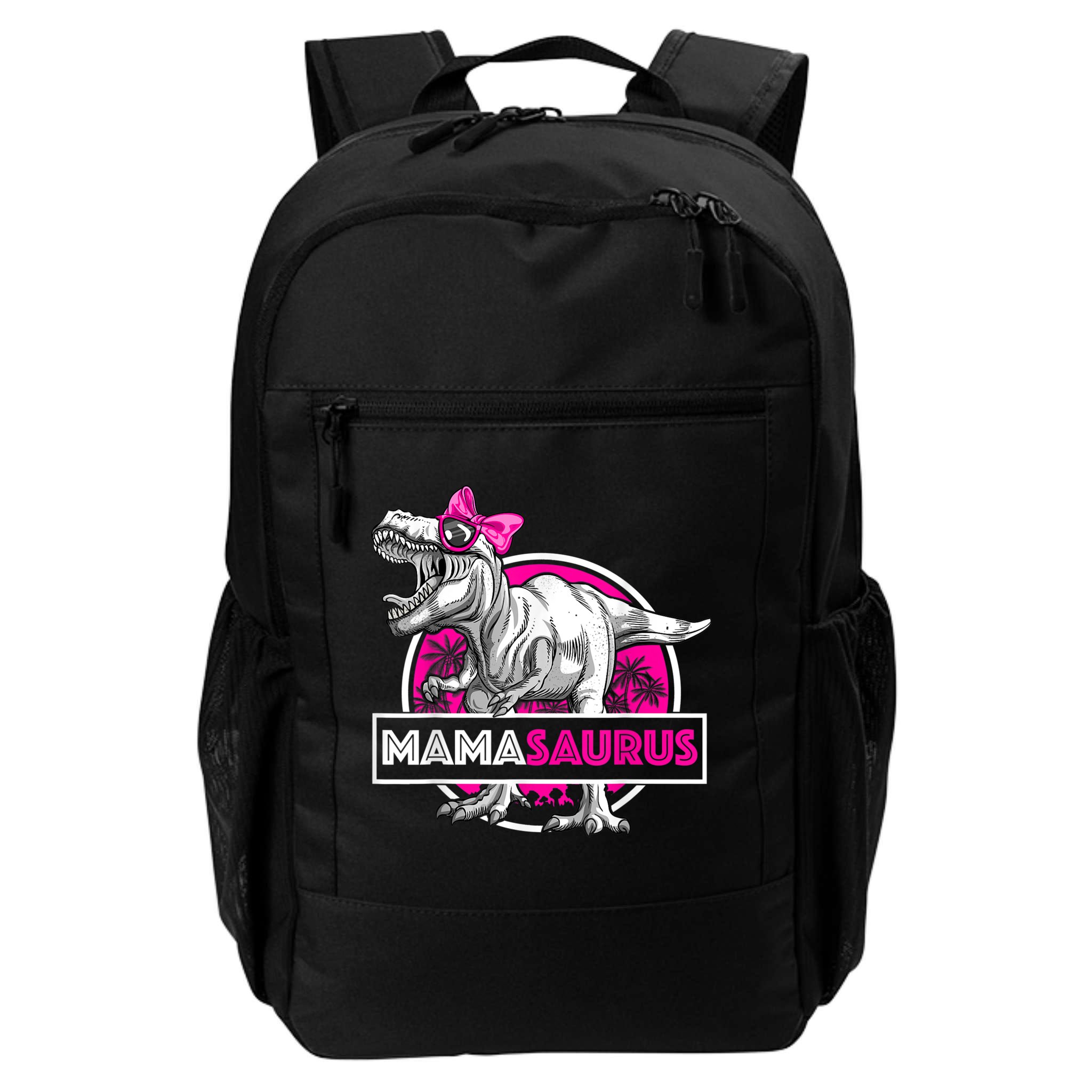Mamasaurus TRex Matching Funny Mother Saurus Dinosaur Backpack