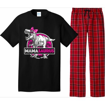 Mamasaurus TRex Matching Funny Mother Saurus Dinosaur Pajama Set