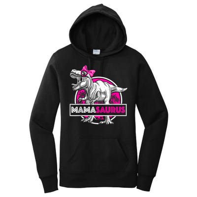 Mamasaurus TRex Matching Funny Mother Saurus Dinosaur Women's Pullover Hoodie