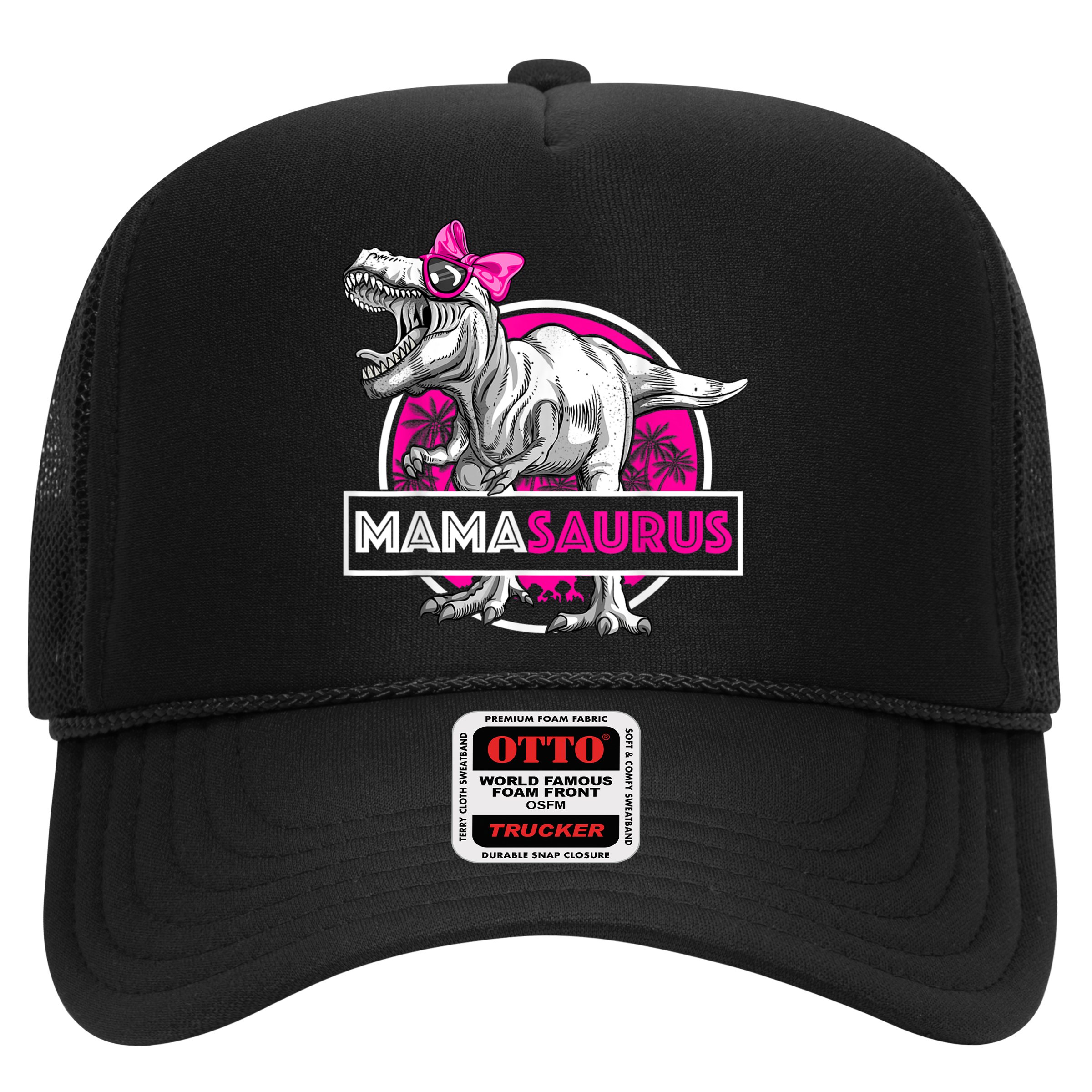 Mamasaurus TRex Matching Funny Mother Saurus Dinosaur Hat