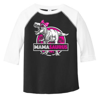 Mamasaurus TRex Matching Funny Mother Saurus Dinosaur Toddler Fine Jersey T-Shirt