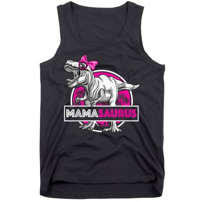 Mamasaurus TRex Matching Funny Mother Saurus Dinosaur Tank Top