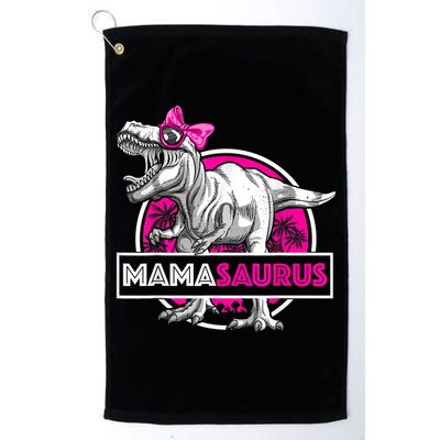 Mamasaurus TRex Matching Funny Mother Saurus Dinosaur Golf Towel
