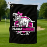 Mamasaurus TRex Matching Funny Mother Saurus Dinosaur Golf Towel